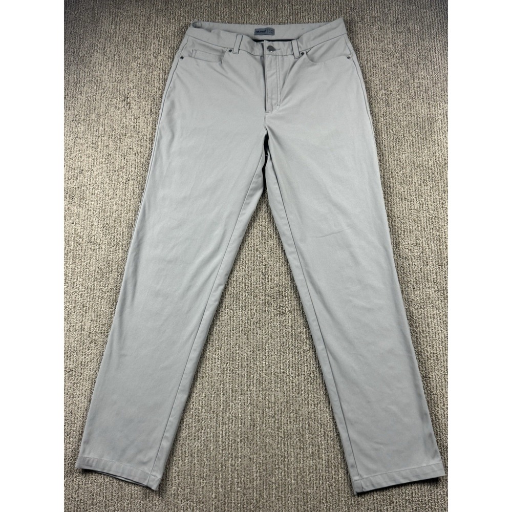 VRST Mens 32x34 Limitless Slim Fit 5 Pocket Pant Performance Grey